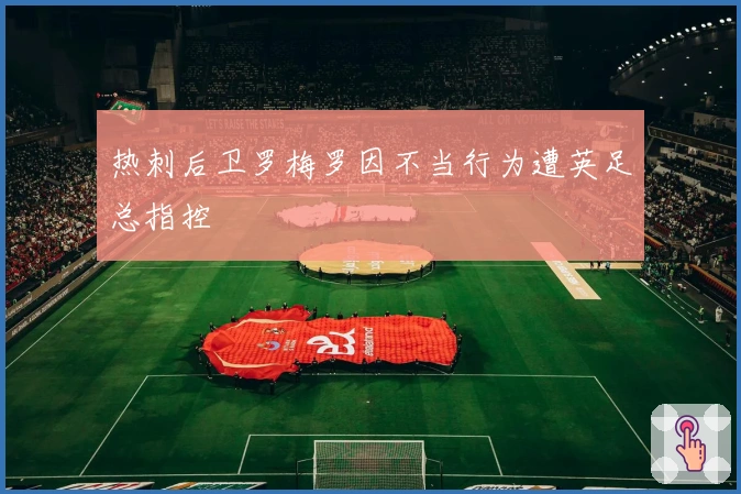 热刺后卫罗梅罗因不当行为遭英足总指控